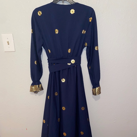 Dresses Shein Navy Blue Dress Poshmark